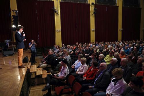  [fot. Andrzej Romański] Zdjęcie reportażowe z wydarzenia festiwalowego.  Kliknij, aby powiększyć zdjęcie