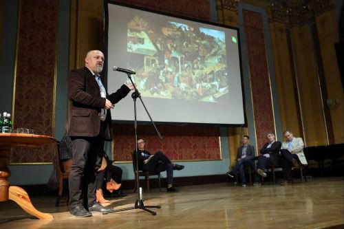  [fot. Andrzej Romański] Zdjęcie reportażowe z XIX Toruńskiego Festiwalu Nauki i Sztuki.  Kliknij, aby powiększyć zdjęcie