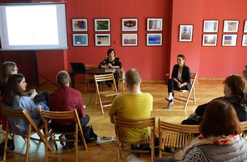  [fot. Andrzej Romański] Zdjęcie reportażowe z wydarzenia XIX Toruńskiego Festiwalu Nauki i Sztuki.  Kliknij, aby powiększyć zdjęcie