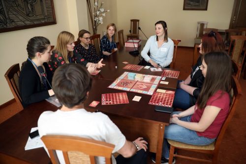  [fot. Andrzej Romański] Zdjęcie reportażowe z wydarzenia XIX Toruńskiego Festiwalu Nauki i Sztuki.  Kliknij, aby powiększyć zdjęcie